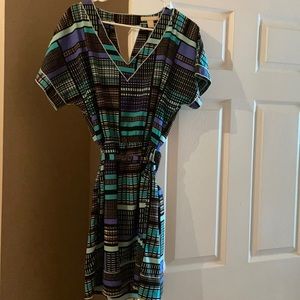 Banana republic multi colored dress